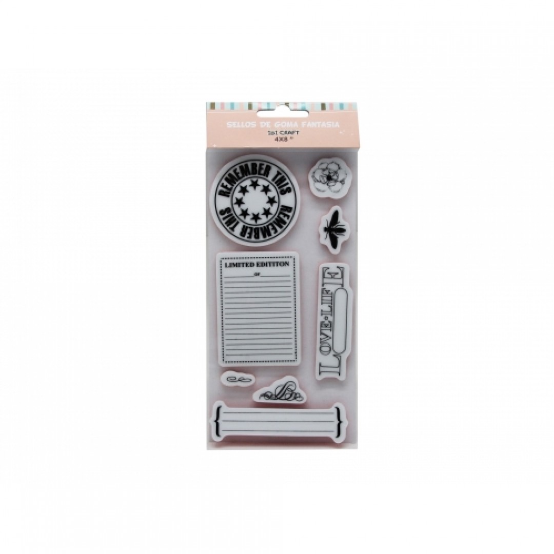 sellos-de-goma-fantasia-notas-ibi-craft-