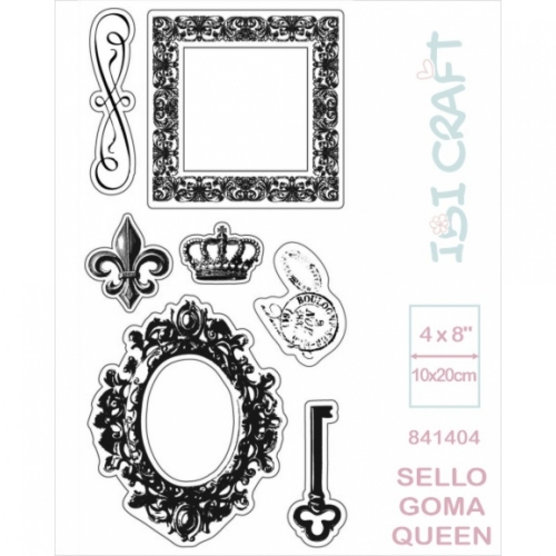 sellos-de-goma-fantasia-queen-ibi-craft-