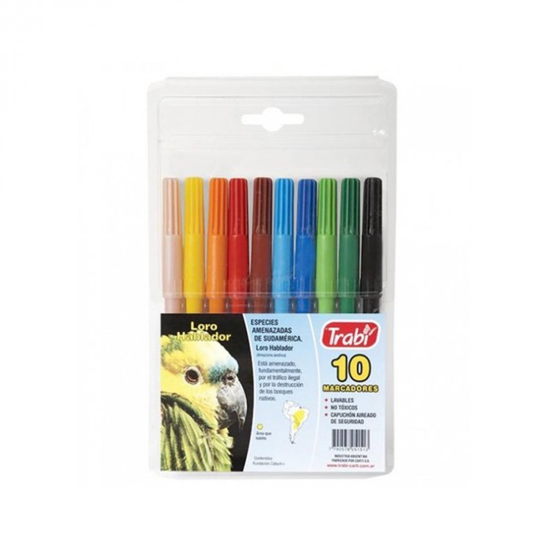 marcadores-junior-trabi-x10-5344