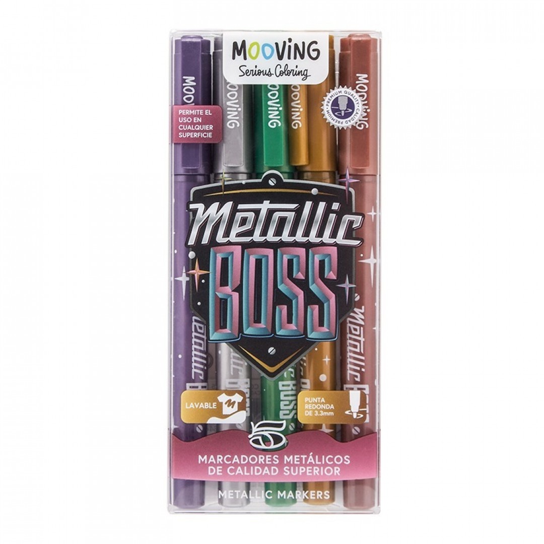 marcadores-metallic-boss-mooving-x5-6717