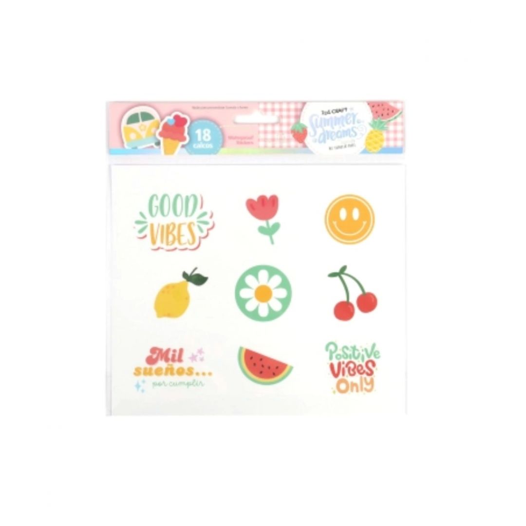 stickers-a-prueba-de-agua-summers-dreams-ibi-craft-8570